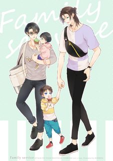 family-service-attack-on-titan-dj